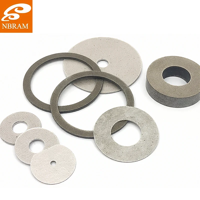 Rondella in mica lavorata a CNC